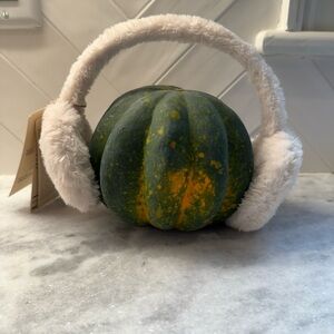 Muji brand earmuffs. NWT. Soft and cozy